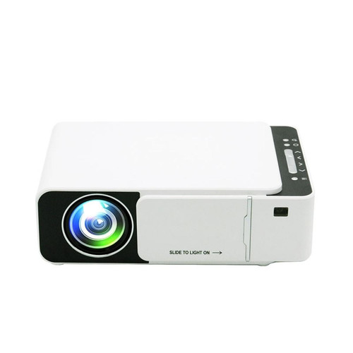 Vidéoprojecteurs portables Universal Projecteur T5 LED 800 * 480 Résolution native 1080 HD Projecteur vidéo portable WIFI REAY REAY USB SD Audio Beamer pour home cinéma | Projecteurs LCD