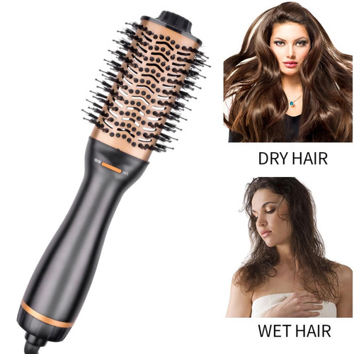 Universal - Sèche-cheveux 5 en 1, brosse à souffler et brosse à sèche-cheveux, peigne rotatif Universal - Brosse lissante Soin des cheveux