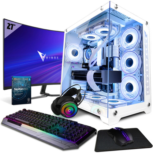 Vibox - VIII-212 PC Gamer SG-Series Vibox - Ordinateur de Bureau Pc tour + ecran