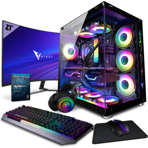 Vibox - VIII-56 PC Gamer SG-Series Vibox - Idées cadeaux pour Noël PC fixe et Ecran