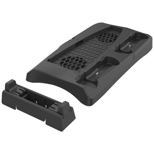 Manette PS5 Winkoo.fr Socle pour Playstation 5 avec refroidissement, socle de charge pour manettes, emplacement pour les boites de jeux et repose casque