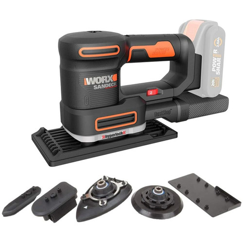 Ponceuses vibrantes Worx Worx WX820.9 20V Ponceuse Multifonctions