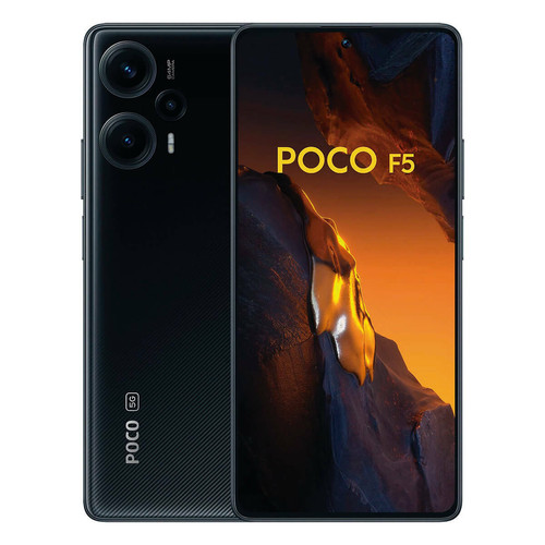 Poco - Xiaomi Poco F5 5G 12Go/256Go Noir (Black) Double SIM Poco  - POCO Téléphonie