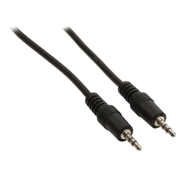 accessoires cables meubles supports Ansell Câble audio Jack 3,5 mm stéréo mâle vers Jack 3,5 mm mâle 3 m noir