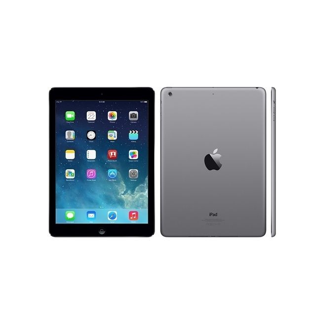 Apple - iPad Air - 32 Go - Wifi - Gris sidéral MD786NF/A Apple - iPad 32 go