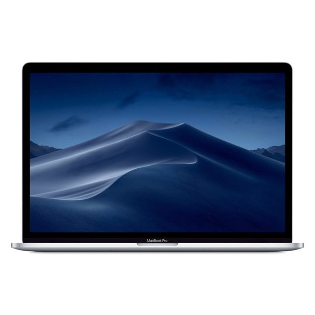 Apple - MacBook Pro 15 Touch Bar - 256 Go - MR962FN/A - Argent Apple - MacBook 15 pouces