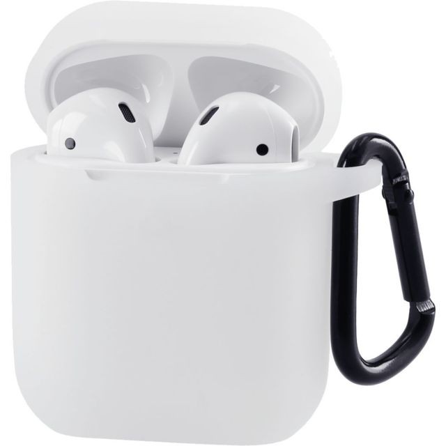 Hama - Boîtier de protection pour Apple AirPods - Transparent Hama - Ecouteurs intra-auriculaires Sans bluetooth