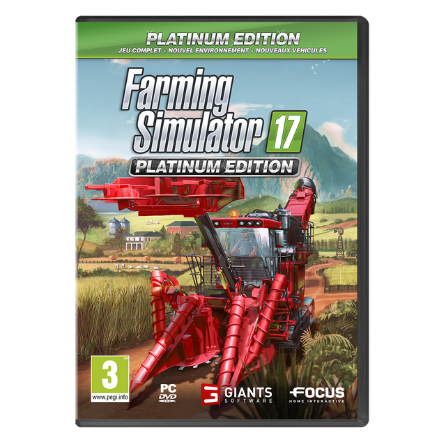 Focus Home - Farming Simulator 17 - Edition Platinum - PC Focus Home  - Jeux PC et accessoires