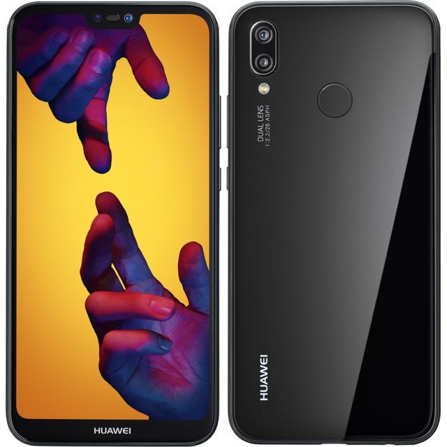 Huawei - P20 Lite - Noir Huawei - Smartphone à moins de 100 euros Smartphone