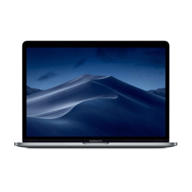 Apple - MacBook Pro 13 - 256 Go - MPXT2FN/A - Gris Sidéral Apple - Ordinateur Portable pas cher Ordinateur Portable