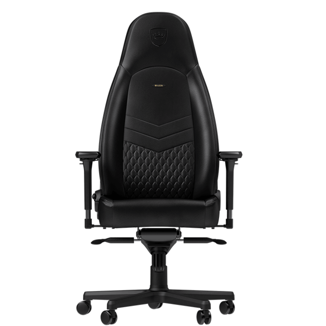 Noblechairs - ICON - Vrai Cuir - Noir Noblechairs  - Chaise gamer