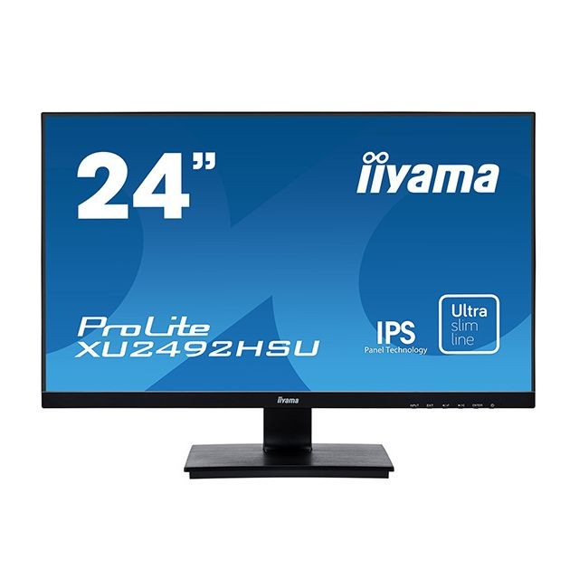 Iiyama - 23,8"" LED XU2492HSU-B1 Iiyama - Moniteur PC Multimédia