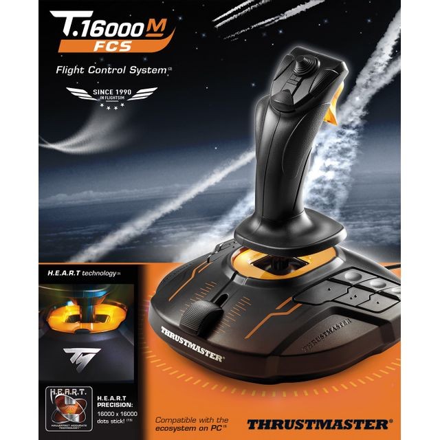 Thrustmaster - Joystick T.16000M FCS Thrustmaster  - Jeux PC et accessoires