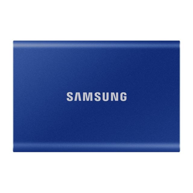 Samsung - T7 Bleu indigo - 1 To - USB 3.2 Gen 2 Samsung - SSD Externe 2,5'' sata iii