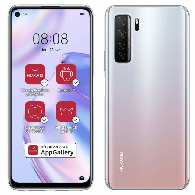 Smartphone Android Huawei P40 Lite 5G - Argent
