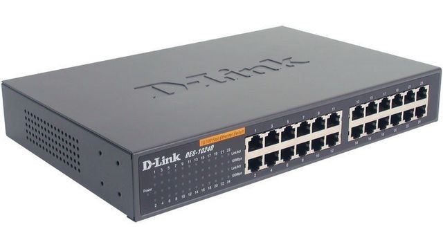 D-Link - D-LINK - DES-1024D D-Link  - Switch