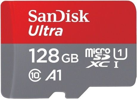 Sandisk - Carte micro SD Ultra 128 Go100MB/s C10 UHS U1 A1 Card+Adaptateur Sandisk  - Carte mémoire