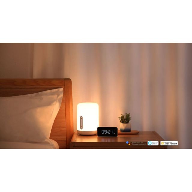 XIAOMI - Mi Bedside Lamp 2 - Lampe de chevet XIAOMI - Lampe connectée Non compatible philips hue