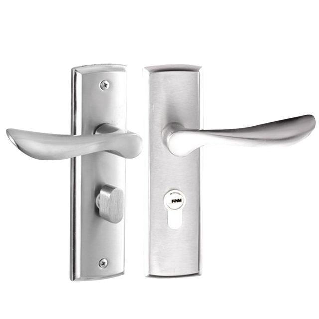 marque generique - serrure de porte intérieure loquet chambre d'intimité serrure de porte en alliage de zinc marque generique  - Quincaillerie