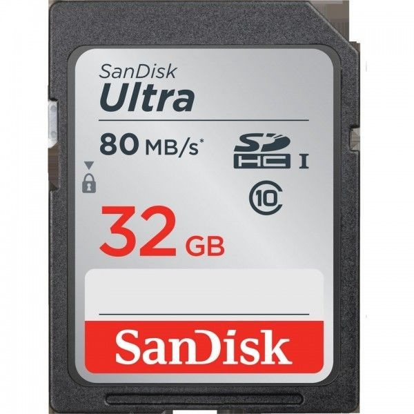 Sandisk - Carte SDHC Ultra 32 Go Sandisk  - Carte mémoire