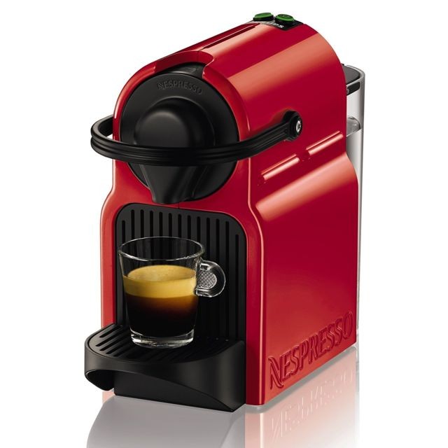 Krups - Nespresso Inissia XN100510 Rouge Krups - Expresso - Cafetière Dosette