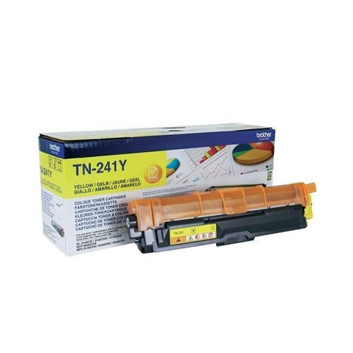 Brother - TN241Y - Toner Jaune pour Brother série HL / DCp / MFC - 1400 pages Brother - Brother