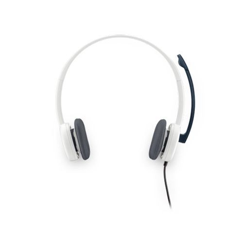 Logitech - Stereo Headset H150 Coconut Logitech - Micro-Casque Sans bluetooth