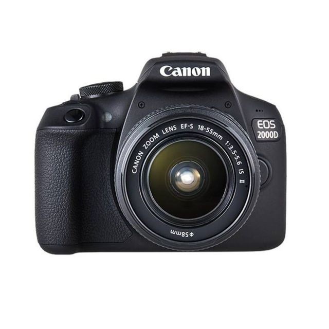 Canon - PACK CANON EOS 2000D + 18-55 IS II Canon - Reflex Grand Public Pack reprise