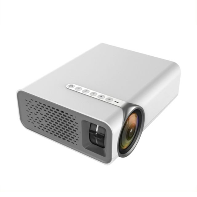 Wewoo - YG520 Projecteur LCD HD 1800 Lumens, Haut-parleur intégré, Disque Can Read U, Disque dur portable, Carte SD, DVD de connexion AV, Décodeur. (Blanc) Wewoo - Vidéoprojecteur Wewoo