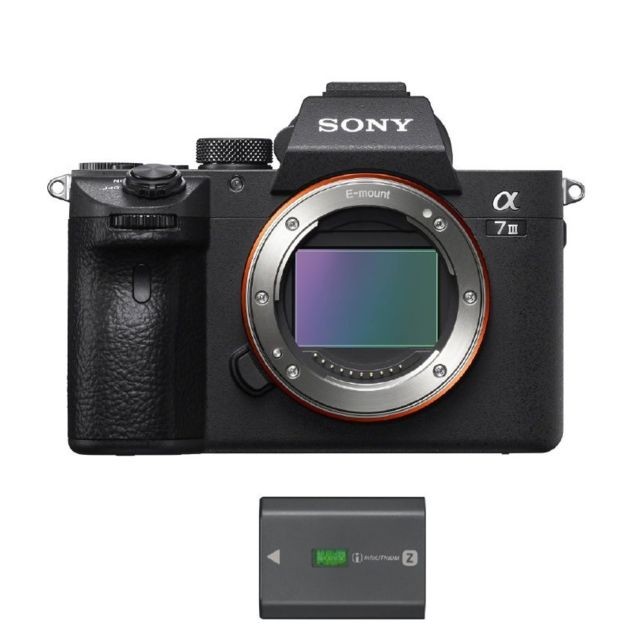 Sony - SONY A7 III Body + NP-FZ100 Battery Sony - Soldes Appareil Photo
