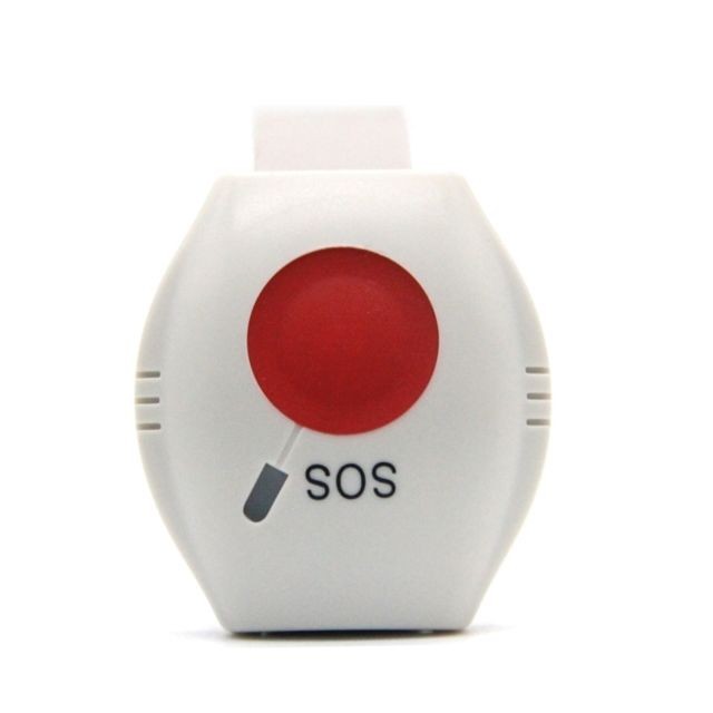 Alarme connectée Wewoo Alarme sonore Le bracelet d'alarme d'urgence sans fil EM-70 envoie un signal d'aide en cas de chute du bouton SOS pour les personnes âgées