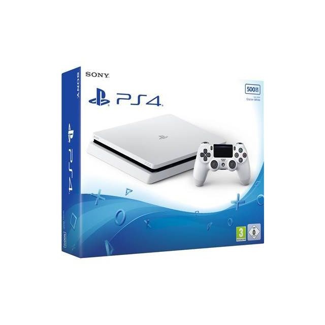Sony - Console PS4 Slim - 500 Go - Blanc Sony  - Jeux et consoles reconditionnés