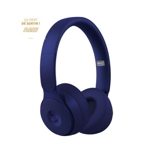 Casque Beats by dr.dre BEATS Solo Pro Wireless Noise Cancelling Headphones  - Casque arceau supra auriculaire - Bleu foncé