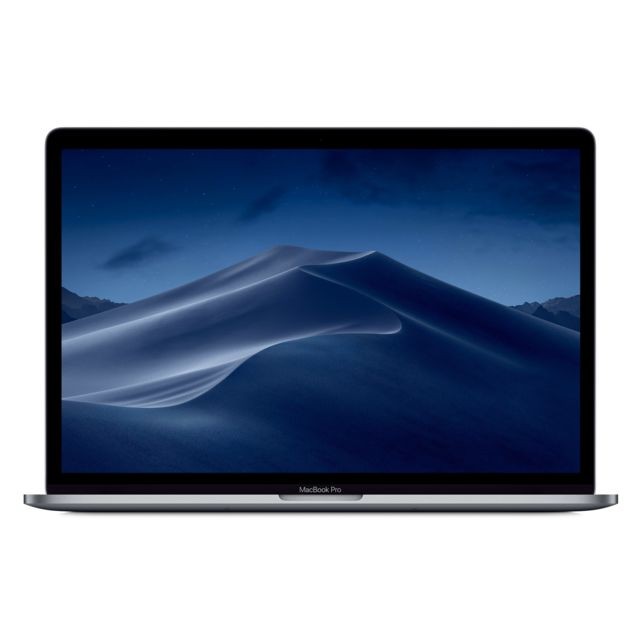 MacBook Apple MacBook Pro 15 Touch Bar 2019 - 256 Go - MV902FN/A - Gris Sidéral