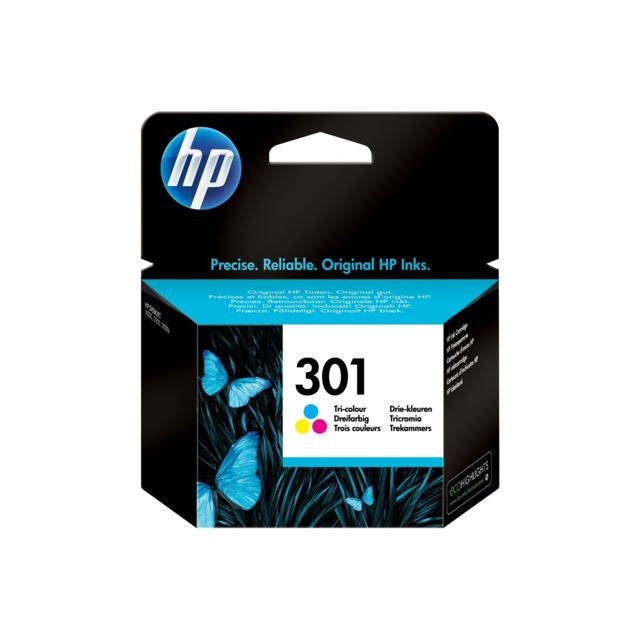 Hp - HP 301 cartouche d'encre 3 couleurs authentique Hp  - Bonnes affaires Hp