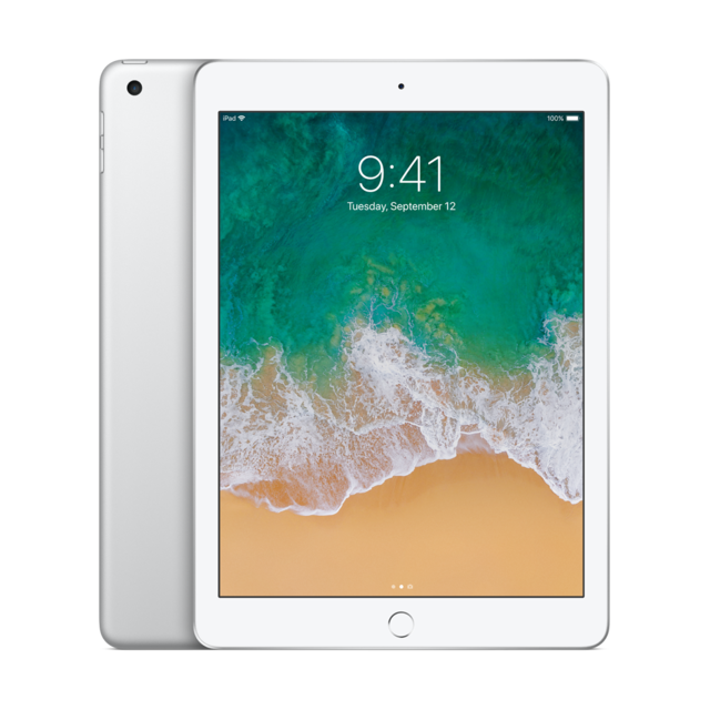 Apple - iPad 2017 - 32 Go - WiFi - MP2G2NF/A - Argent Apple  - Tablette reconditionnée