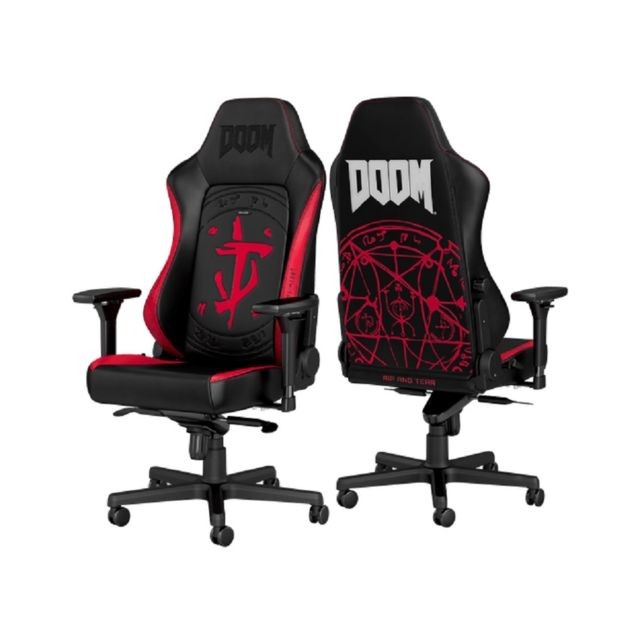 Noblechairs - HERO DOOM Edition Noblechairs - Chaise gamer Noir