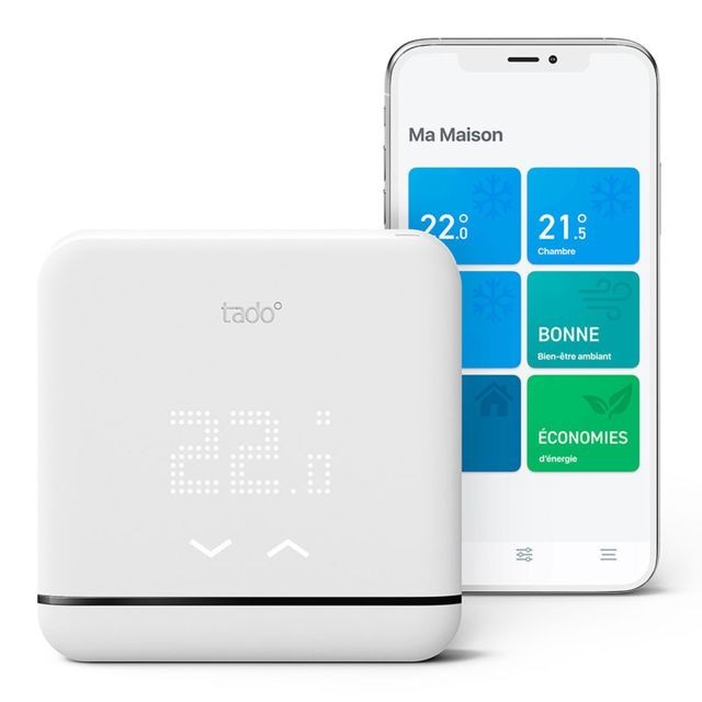 Tado - Climatisation Intelligente V3+ Tado - Soldes Thermostat connecté
