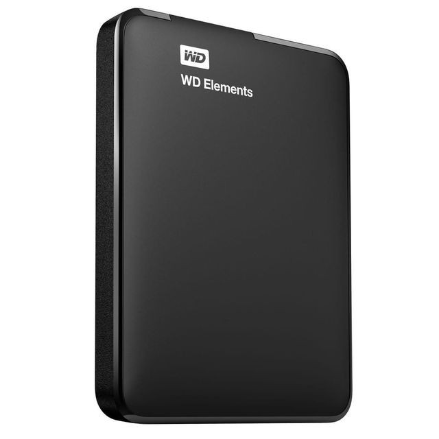 Western Digital - WD ELEMENTS 2 To - 2.5'' USB 3.0 - Cache 1 Mo - Noir Western Digital - Disque Dur externe 2,5 pouces