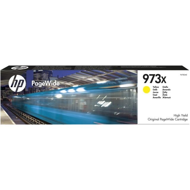 Hp - HP 973X cartouche PageWide jaune grande capacité authentique Hp  - Bonnes affaires Hp