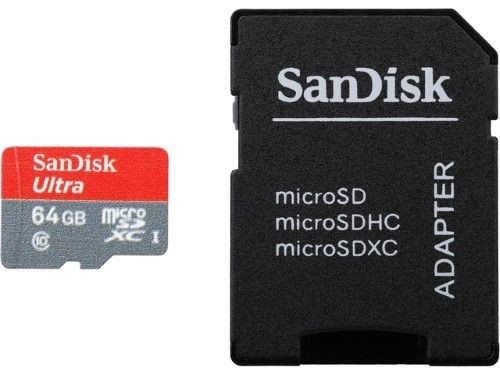 Carte Micro SD Sandisk MICRO SD Classe 10 - 64 Go