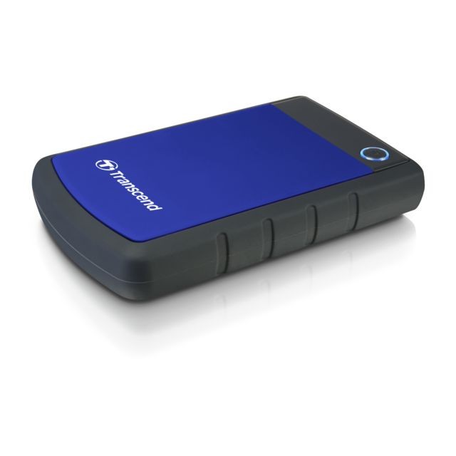 Transcend - StoreJet 4 To - 2.5'' USB 3.1 - Bleu Transcend  - Disque Dur