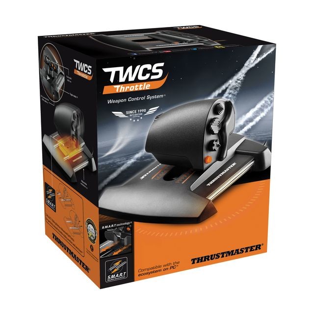 Thrustmaster - Manette des gaz TWCS Throttle Thrustmaster  - Jeux PC et accessoires