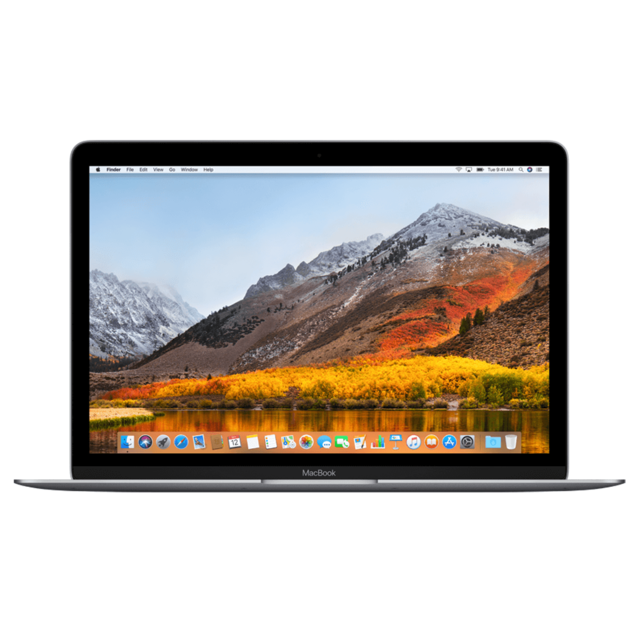 Apple - MacBook 12 Retina - 512 Go - MLH82FN/A - Gris Sidéral Apple  - MacBook