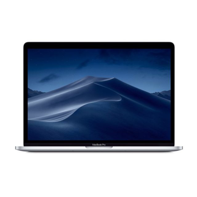 Apple - MacBook Pro 13 Touch Bar 2019 - 256 Go - MUHR2FN/A - Argent Apple  - Bonnes affaires Ordinateur Portable
