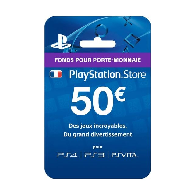 Sony - Playstation Network Live Card 50 € Sony  - Jeux et Consoles