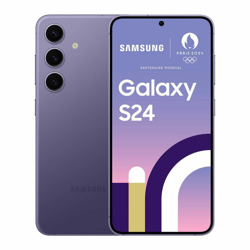 Samsung - Galaxy S24 - 5G - 8/256 Go - Indigo Samsung - Smartphone 5g